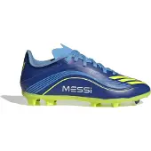 Adidas Sportschoen 'F50 Messi League' hemelsblauw / donkerblauw / geel / lichtgrijs
