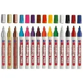 Edding 750 Permanent Lakmarker Goud Medium Ronde punt 2 - 4 mm Waterbestendig