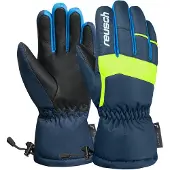 Reusch Sporthandschoenen 'Charlie' hemelsblauw / donkerblauw / geel / wit