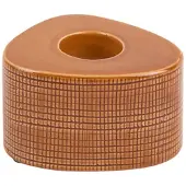 Present Time Waxinelichthouder Triangle 7 Cm Keramiek Geel