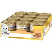 Gourmet Gold Mousse Kalkoen kattenvoer 1 tray 24 blikken