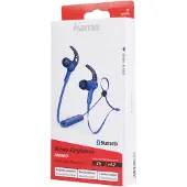 Hama Sportieve Bluetooth-oordopjes, model Connect, in-ear, met microfoon en oorhaak, kleur blauw