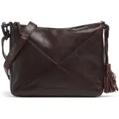 Spikes & Sparrow Apache Lilla | Crossbody tas leer | bruin