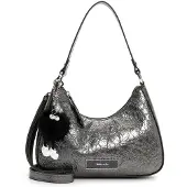 Tamaris schoudertas Gilla Pouch Darksilver grijs