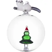 Ichendorf Milano Ichendorf glas - kerstbal Tabby Cat