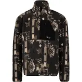 Brunotti Vest Men Kelstyn Print Fleece Siberia Black-XL