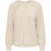 ONLY Blouse 'ONLDINA METTE' greige