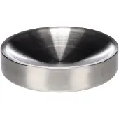 Flamingo Voerbak kat - drinkbak kat - 270ml - Muscat Rond Zilver - inox eetschaal vaatwasbestendig - 17,5cm