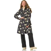 HappyRainyDays Happy Rainy Days Lange Regenjas Dames Porto print Aop Beige