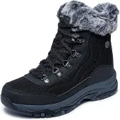 SKECHERS Veterlaarsjes nachtblauw / zwart / wit