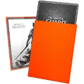 Ultimate Guard Katana Sleeves Standard Size (100) - Orange