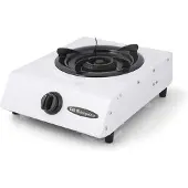 Orbegozo FO 1600, Wit, Werkblad, Gas, 1 zone, 1 zone, Groot