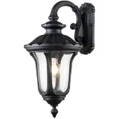 Elstead Lighting LED Wand Buitenlamp Chicago | 1X E27 Max 60W | IP44 | Dimbaar | Textured Black