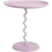 Leitmotiv Bijzettafel Zig Zag Medium Soft Purple