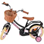 Volare Excellent kinderfiets - meisjesmodel - 12 inch - zwart