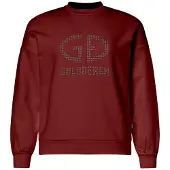 Goldbergh Trui Women Alessandra Crew Neck Sweater Vino Rosso-XS
