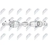 NTY NPW-HY-646 Aandrijfas