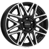 Dezent 17-inch aluminium velg kh dark 17"x7" 6x130 PCD ET50 84.1mm zwarte velg