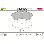 Valeo 302869A Remblokken