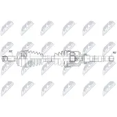 NTY NPW-CT-183 Aandrijfas
