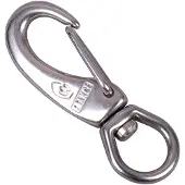 WICHARD Swivel Carabiner 70 Mm Zilver