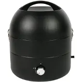 TAINO Grill-to-Go draagbare gasgrill - campinggrill voor onderweg zwart