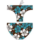 Turbo Surf Flower Swimming Brief Bruin S Man