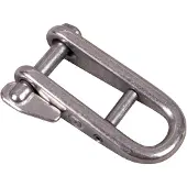 WICHARD Stainless Steel Shackle Zilver 6 mm
