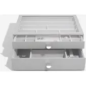 SmartaSaker Supersize Sieradenkist Set van 2 - Pebble Grey