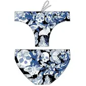 Turbo Skull Butterflyers Swimming Brief Blauw 4XL Man