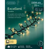 Lumineo Excel twinkel 2208 LED Champagne Champagne Kunststof