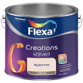 Flexa - Creations Muurverf Krijt - Stylish Pink - Mengverf - 2,5 L