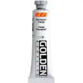Golden Heavy Body Acrylverf Fluorescerend Oranje 59 ml