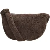 Beagles Fluffy Teddy Moon Bag Schoudertas Lugo Donker Bruin