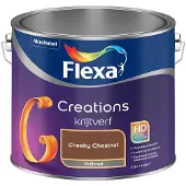 Flexa - Creations Muurverf Krijt - Cheeky Chestnut - Mengverf - 2,5 L