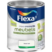 Flexa - Mooi Makkelijk Meubels Mat - Mooi Wit - Mengverf - 750 Ml