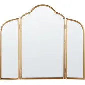 Beliani SAVILLY - Wandspiegel - Goud - 87 x77 cm - Metaal