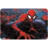 Spider-man Spiderman Bakstenen placemat 43x28 cm, Spiderman placemat, Spiderman, Placemat, Kinderplacemat