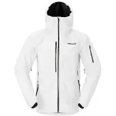 Norrøna - Ski jassen - Lofoten Gore-Tex Insulated Jacket M Whisper White voor Heren - Maat M - Wit
