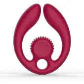 Snail Vibe SVibe - GIZI Duo - Dual Couples Stimulator - Burgundy