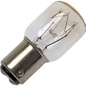 Schiefer BA15d Buis Gloeilamp | 15W 2700K 120lm 130V | Dimbaar