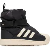 Adidas Originals Snowboots 'Superstar 360' zwart / wit
