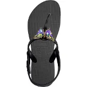 Uzurii Selena butterfly chrystal zwart
