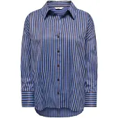 ONLY Blouse 'JDYVesper' saffier / donkerbruin
