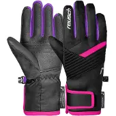 Reusch Sporthandschoenen 'Dan' donkerlila / pink / zwart / wit