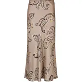 MADELEINE Rok nude / hemelsblauw / zwart