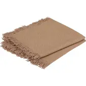 Atmosphera Maha servetten set van 2 - Katoen - Linnen beige - 40 x 40 cm