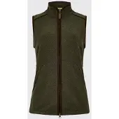Dubarry Bodywarmer Women Carbury Fleece 09 Olive-Maat 40