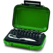 Toptul Dopsleutelset 1/4 30 stuks (SL,PH,PZ,TORX,SQ)