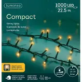 Lumineo LED-compact Lights Buiten 1000LED 22m Warmwit warmwit Kunststof